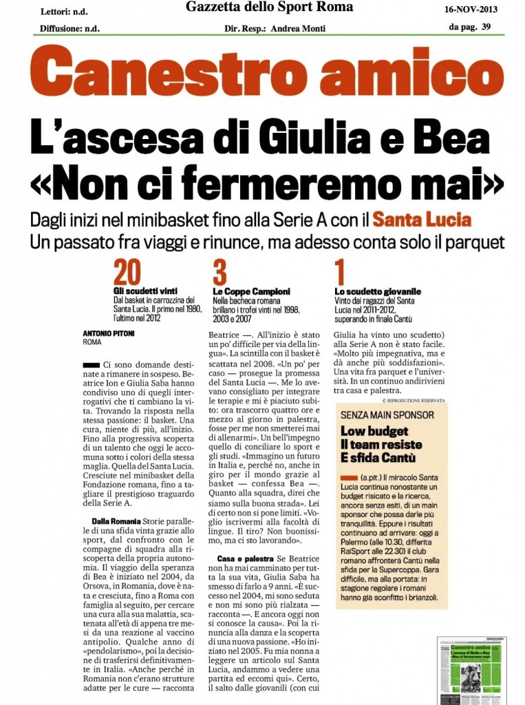 ascesa di Giulia e Bea