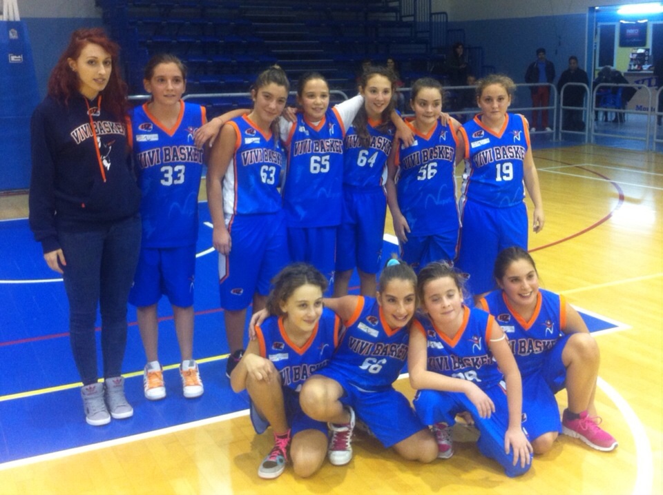 Under 13 Femminile: Pall. Pozzuoli – VIVI BASKET Napoli 41-26