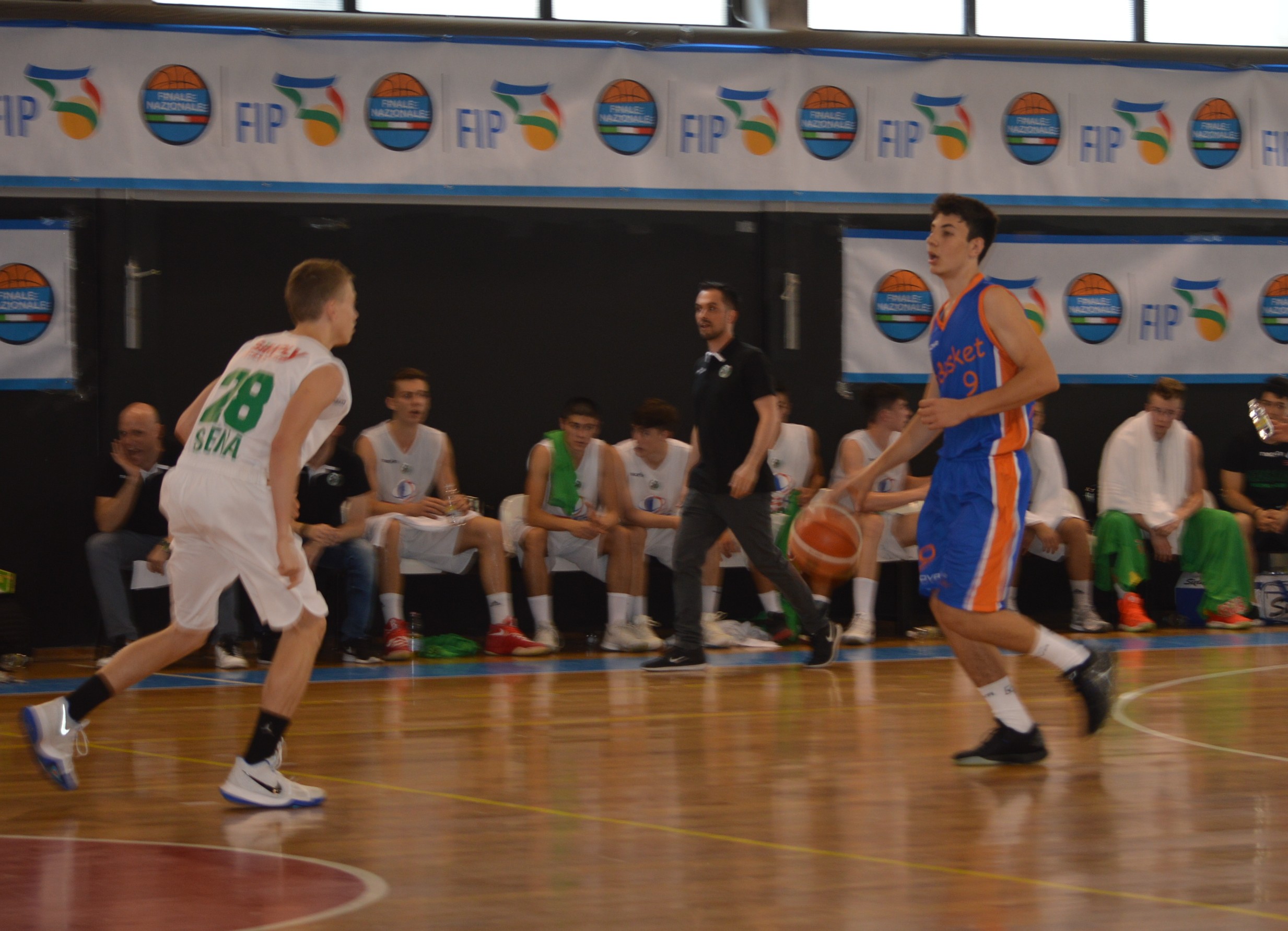 Lo score della partita con Lucca