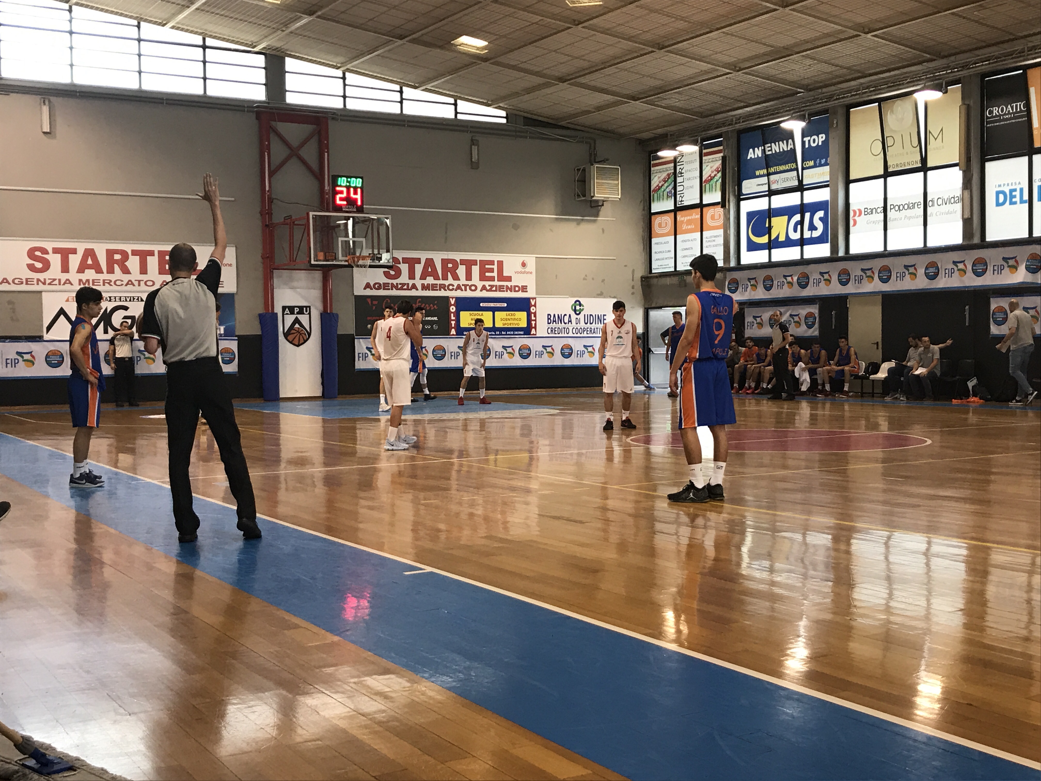 Vivi Basket – Lucca lo scout del primo tempo